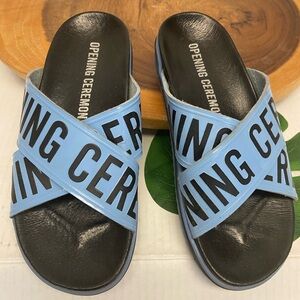 Opening Ceremony Baby Blue Slides size:36